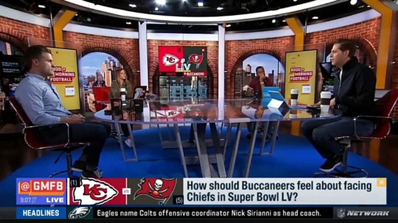 Good Morning Football | Peter Schrager "Make A Bold Predictis" Buccaneers Vs Chiefs In Super Bowl Lv