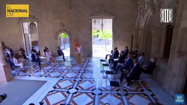 Discurs Forcadell en la benvinguda dels presos polítics