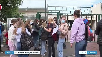 Brevet des collèges : malgré une année scolaire décousue, les élèves passent leur examen