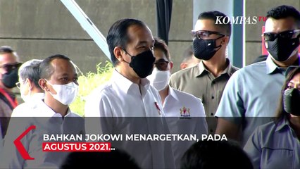 Jokowi Ingin Vaksinasi Bulan Agustus Mencapai 2 Juta Suntikan Per Hari
