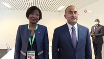 - Bakan Çavuşoğlu, Orta Afrika Cumhuriyeti Dışişleri Bakanı Temon ile görüştü