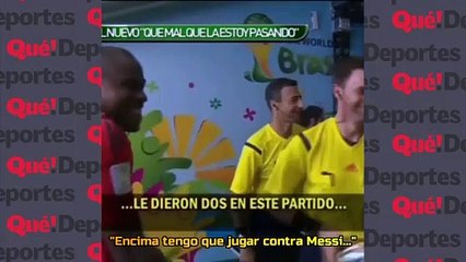 "Encima tengo que jugar contra Messi"