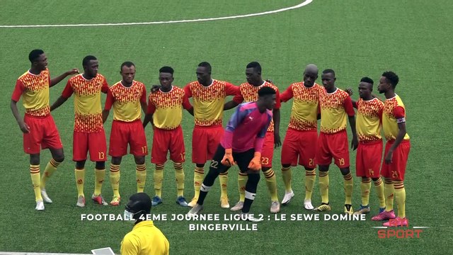 Football 4eme journée ligue 2 : Le Sewe domine Bingerville