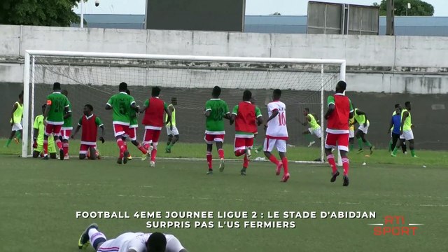 Football 4eme journée Ligue 2: Le stade d'Abidjan surpris par l'us fermiers