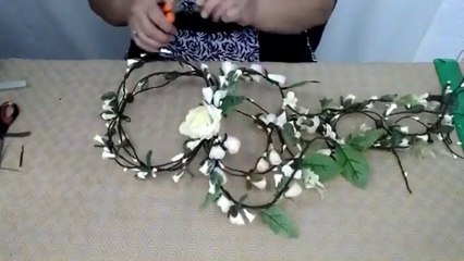 CORONA CELTA 1  FLORES