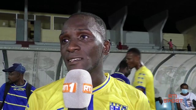 Football 4eme journée ligue 2: Efym vs Adfca , réactions de Djé Irié Bi Tibié (Attaquant EFYM)