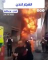 Enorme incendie dans le métro à Londres