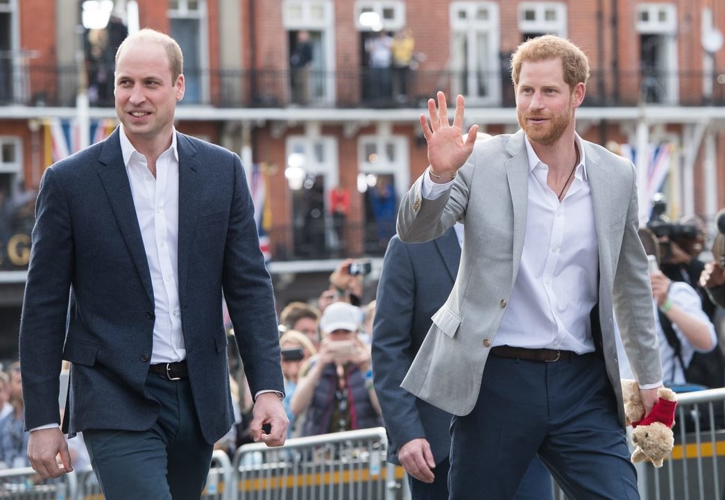 Prince Harry and Prince William Reportedly Started "Quarreling" at Prince Philip's Funeral