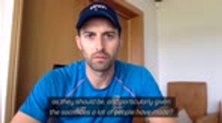 Video herunterladen: Wood questions Sri Lanka's COVID protocols ahead of ODI