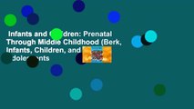 Infants and Children: Prenatal Through Middle Childhood (Berk, Infants, Children, and Adolescents