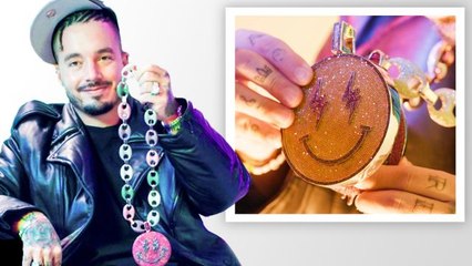 J Balvin Shows Off His Insane Jewelry Collection