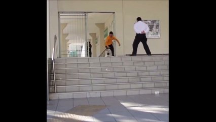 Ce vigile déteste les skaters