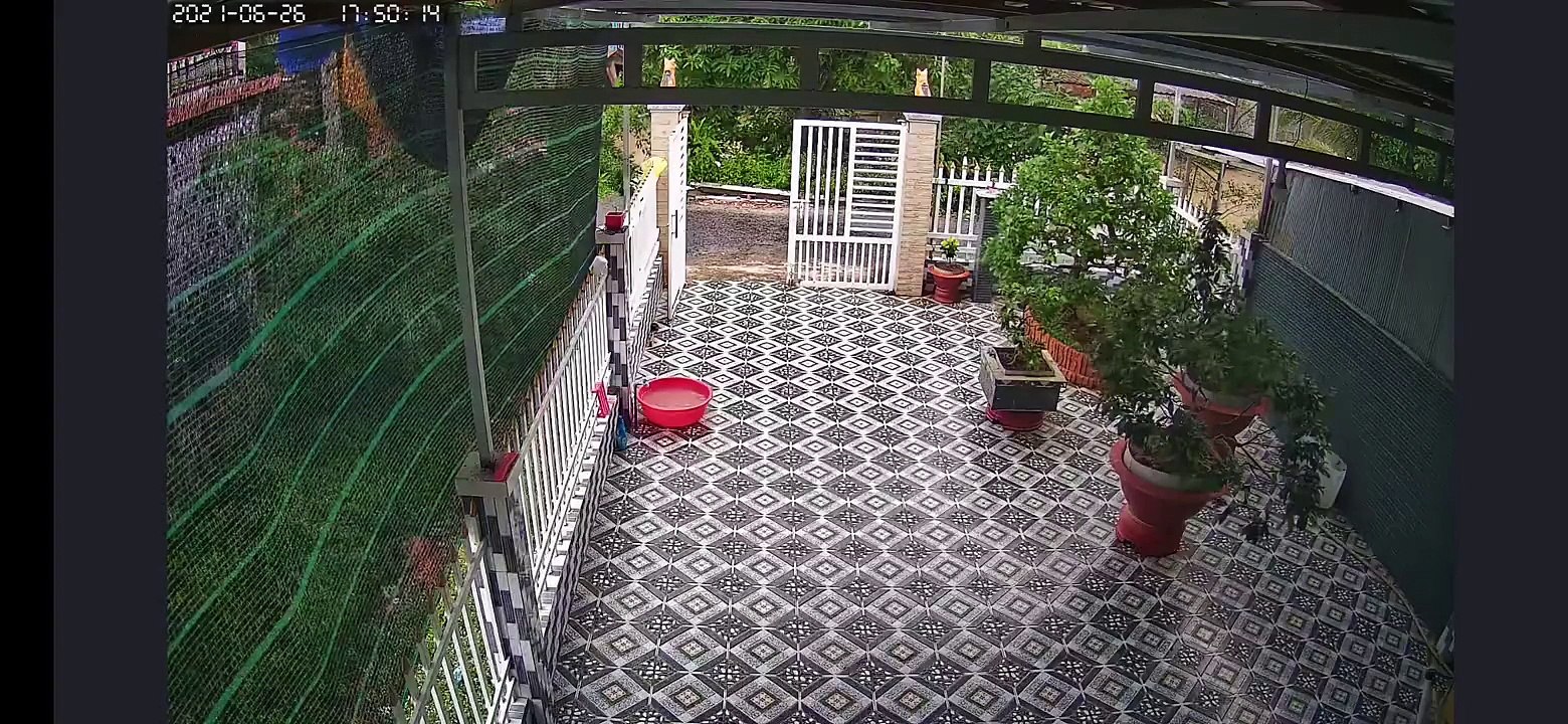 Attention, ça glisse... beaucoup. Double gamelle