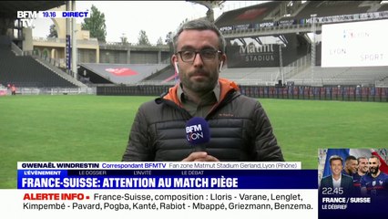 Lyon: une fan zone installée à Gerland pour suivre le match France-Suisse