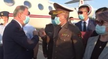 Milli Savunma Bakanı Akar, Türkiye'nin Bişkek Büyükelçiliğini ziyaret etti