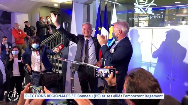 Le Journal - 28/06/2021 - ELECTIONS REGIONALES / F. Bonneau (PS) et ses alliés l'emportent largement