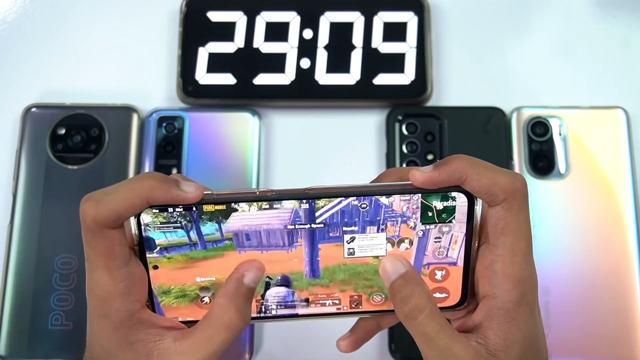 Poco X3 Pro, iQOO Z3, Mi 11X, Samsung A52, Redmi Note 10 Pro Max Extreme Pubg Test