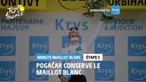 #TDF2021 - Étape 3 / Stage 3 - Krys White Jersey Minute / Minute Maillot Blanc