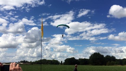 Atterrissage tout en douceur pour Yvette !