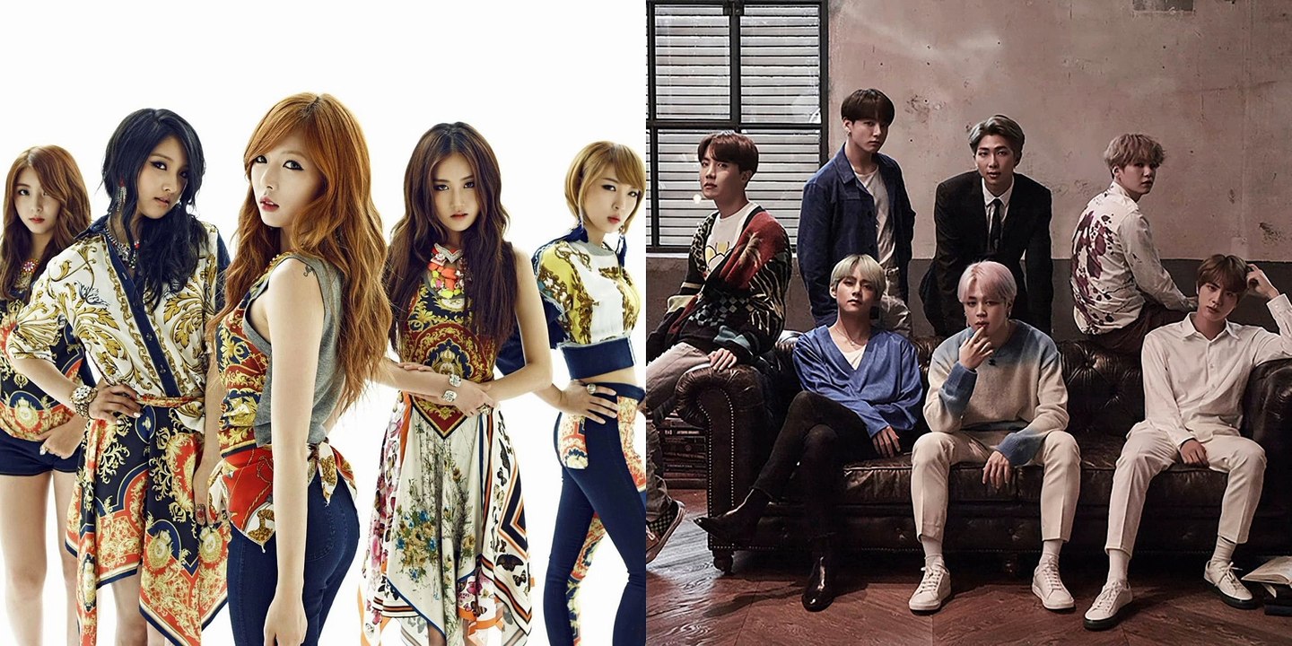BTS & 4Minute Volume mic up mashup