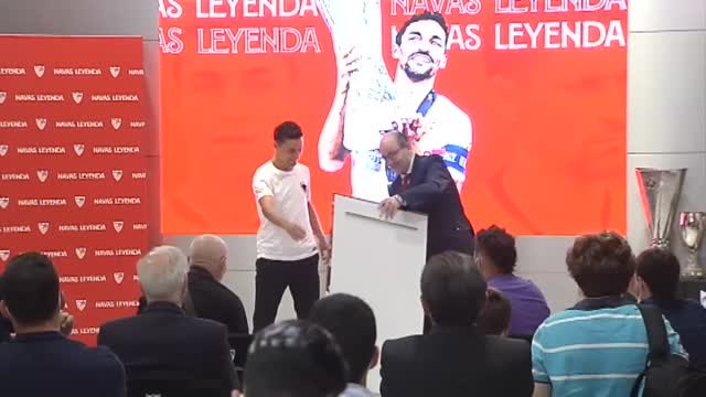 Navas: Doy las gracias a Monchi porque ha estado ahí siempre en todos los momentos, en los duros y en los buenos