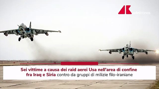Raid Usa a confine Iraq-Siria
