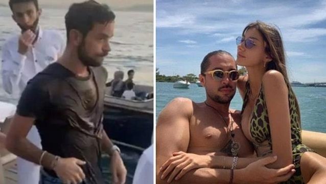Şevval Şahin ile yemek yiyen Kerem Kamışlı'yı denize atan Marcus'a 100 metre cezası