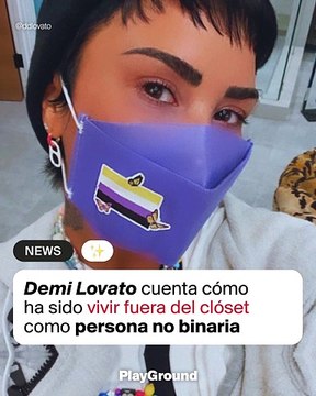 Demi Lovato cuenta cómo ha sido vivir fuera del clóset como persona no binaria