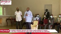 Laurent Gbagbo devant les chefs traditionnels à Mama - « On peut m'accuser de tout, mais je ne suis pas un criminel