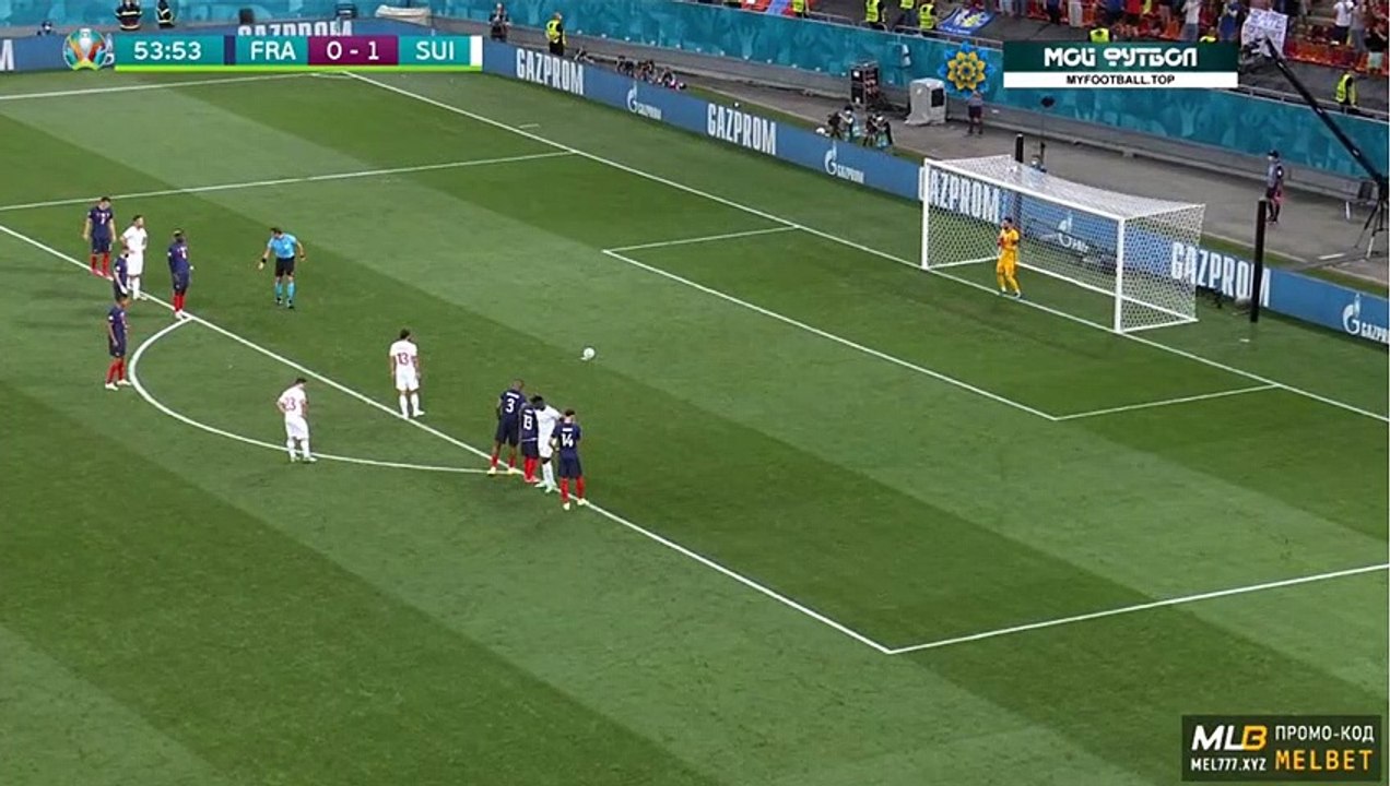Rodriguez R. (Penalty missed) HD - France 0 - 1 Switzerland