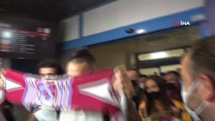 Marek Hamsik'e Trabzon'da coşkulu karşılama