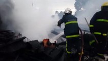 Incêndio destrói residência em Sede Alvorada; Fogo teria iniciado em um aquecedor