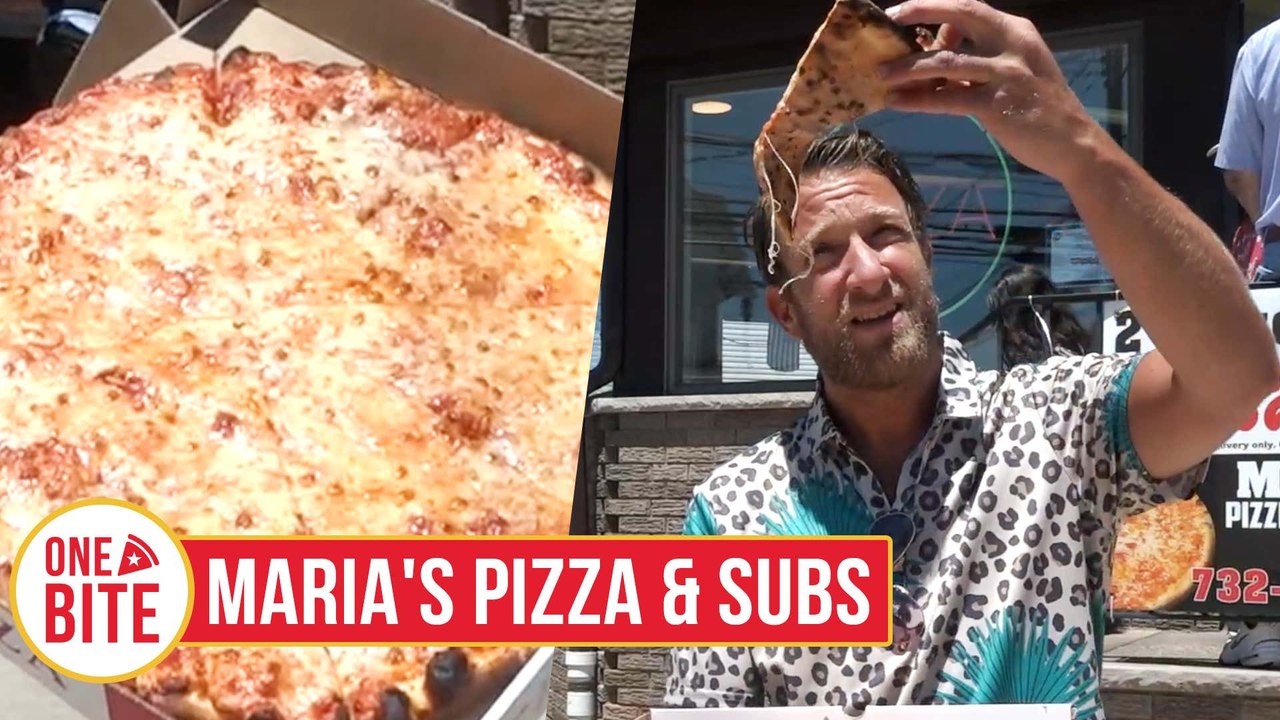 Barstool Pizza Review Maria's Pizza & Subs (Milltown, NJ) video