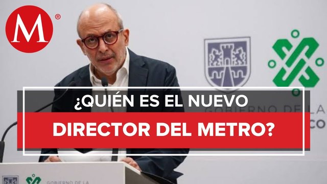 Guillermo Calderón Aguilera, el nuevo director del Metro de la CdMx