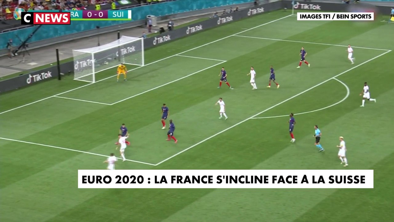Déception des supporters après la défaite inattendu de la France contre la Suisse, au terme d'un match survolté