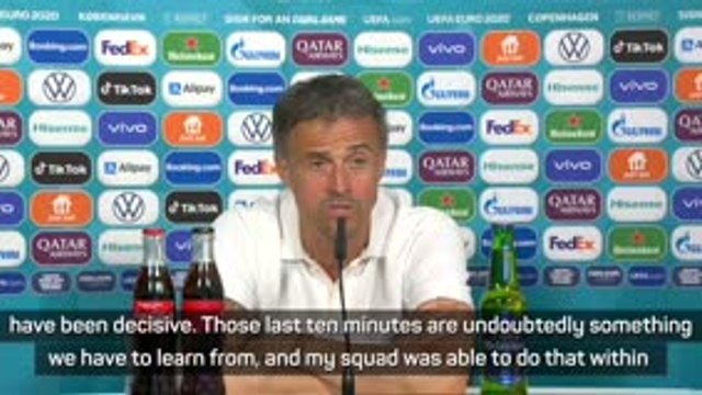 'Enjoy football' - Luis Enrique after spectacular 5-3 win against Croatia