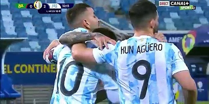 Lionel Messi Penalty Goal For Bolivia 0-2 Argentina - Copa América 28-06-2021