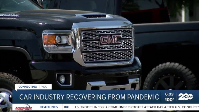 The car industry is trying to recover after the pandemic shortages