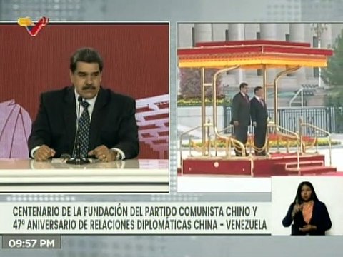 Pdte. Maduro destaca gestión de gobierno en China liderado por Xi Jinping