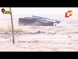 Sea Turns Rough At Dhamra Ahead Of Cyclone Yaas Landfall