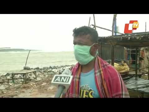 Rainfall Starts At Digha Area As Cyclone Yaas Likely To Hit East Midnapore Of West Bengal