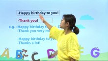 35句型Happy birthday to you!|小学英语|知识点|三年级上