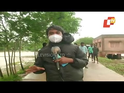 Cyclone Yaas- Live Visuals From Dhamra