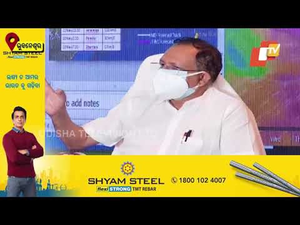 SRC Pradeep Jena Briefs On Cyclone Yaas