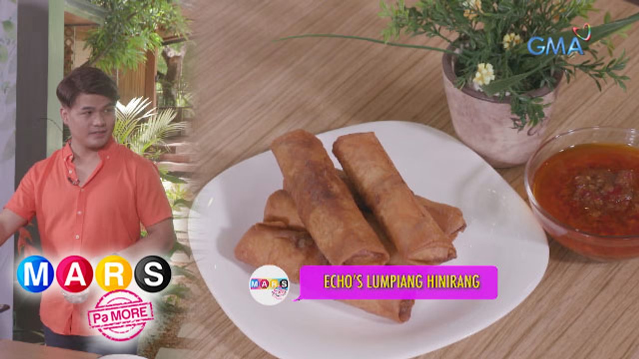 Mars Pa More: BakClash Diva Echo makes spicy lumpiang shanghai! | Mars Masarap