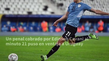 Uruguay vence 1-0 a Paraguay y se clasifica en segundo del Grupo A