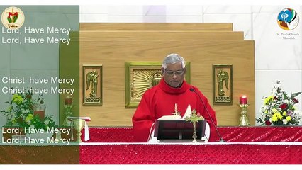 Holy Mass I Tuesday Mass I English Holy Mass I 29 June I 8.00 AM I Daily Mass