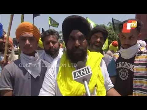 Farmers Observe 26th May As Black Day Protesting Farm Laws At Amritsar In Punjab