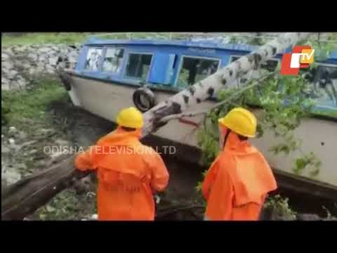 Cyclone Yaas | NDRF Carries Out Road Clearance Work in Paradip