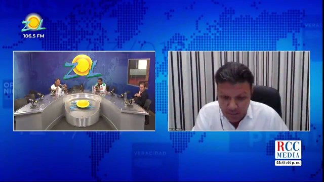 Aníbal Herrera lee carta de Miriam German sobre caso impedimento de salida de Jean Alain